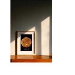 venus, nasa space poster, hq digital file ready to download & print