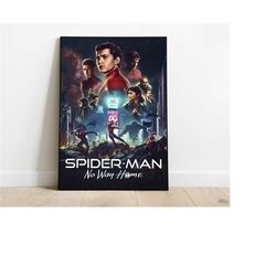 spider-man no way home marvel comics mcu avengers poster