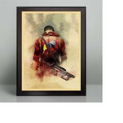 akira anime cyberpunk movie poster art decor home
