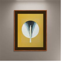 loneliness ghostly lady artwork by erte poster print framed canvas, erte poster, art decor style, elegant canvas wall ar