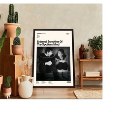 enternal sunshine of the spotless mind poster, enternal sunshine poster, enternal sunshine film, retro movie, movie post