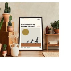 guardians of the galaxy volume 3 poster, guardians of the galaxy film, classic poster, retro movie posters, minimal art,