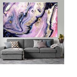 purple marble print, gold marble canvas, black marble poster, marble wall art, luxury wall art, marble canvas, marble wa
