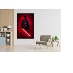 darth vader poster, darth vader , darth vader canvas, darth vader print, darth vader wall art, star wars movie poster ca