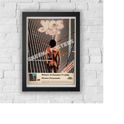 yes concert print vintage advert vintage style magazine retro print- home deco poster a3 the velvet underground