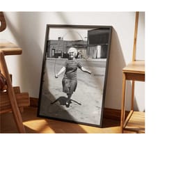 be happy like a child | vintage photography print