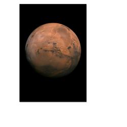 mars - valles marineris - nasa  space  astronomy poster- space mission - high quality prints