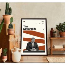 the newsroom movie poster, aaron sorkin, classic movie poster, retro posters, minimal movie art, modern vintage, move gi