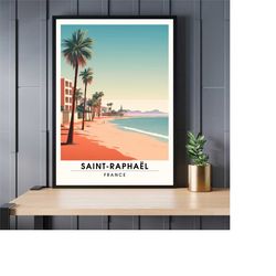 saint-raphal print | saint-raphal poster | france travel print