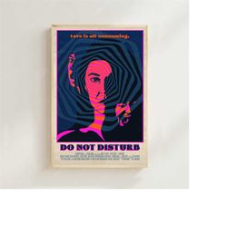 do not disturb (2023)- movie poster(regular style) art prints,home decor, art poster for gift, vintage film art