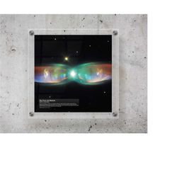 the twin jet nebula | nasa official poster | space print | galaxy | universe | astronomy