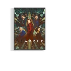 sharper 2023 movie poster print film wall art