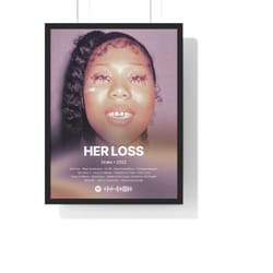 her loss drake music player poster | album