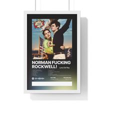 norman fucking rockwell! lana del rey album print