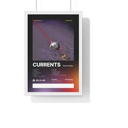 currents tame impala album print satin poster |