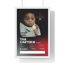 tha carter 3 iii album print satin poster