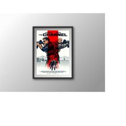 the channel movie art print for vintage home