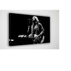 kurt cobain poster print, wall art, wall decor,