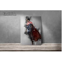 supergirl poster sasha calle print art print wall