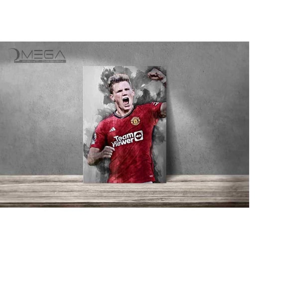 Scott McTominay Poster Calcio Giocatore di Calcio 1 Tela Decorazione da Parete Dipinti per Soggiorno Decorazione Casa Unframe 40 × 60 cm Scott McTominay Poster Calcio Giocatore di Calcio 1 Tela Decorazione da Parete Dipinti per Soggiorno Decorazione Casa Unframe 40 × 60 cm