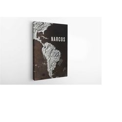 narcos poster, pablo escobar wall art, wall decor,