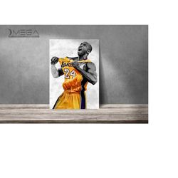 kobe bryant poster kobe bryant print art print