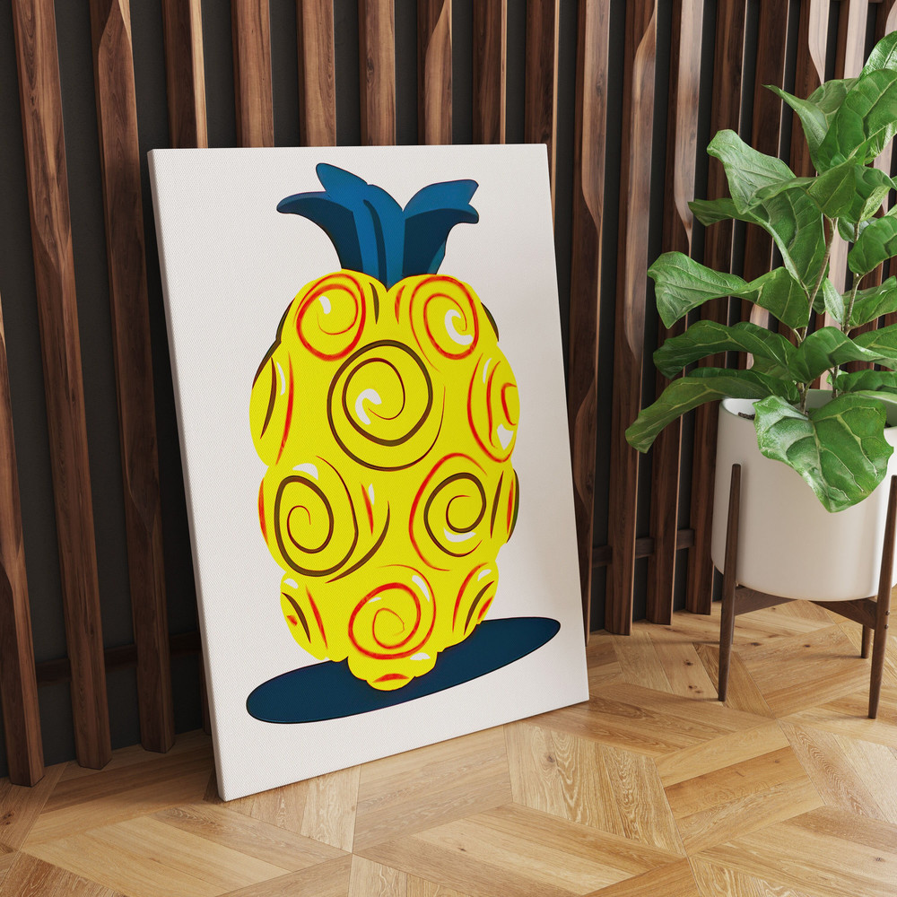 Devil's Food Prepared with Dragon Fruit, Presenting an Exotic Adventure Wall Art Decor Canvas 2.jpg