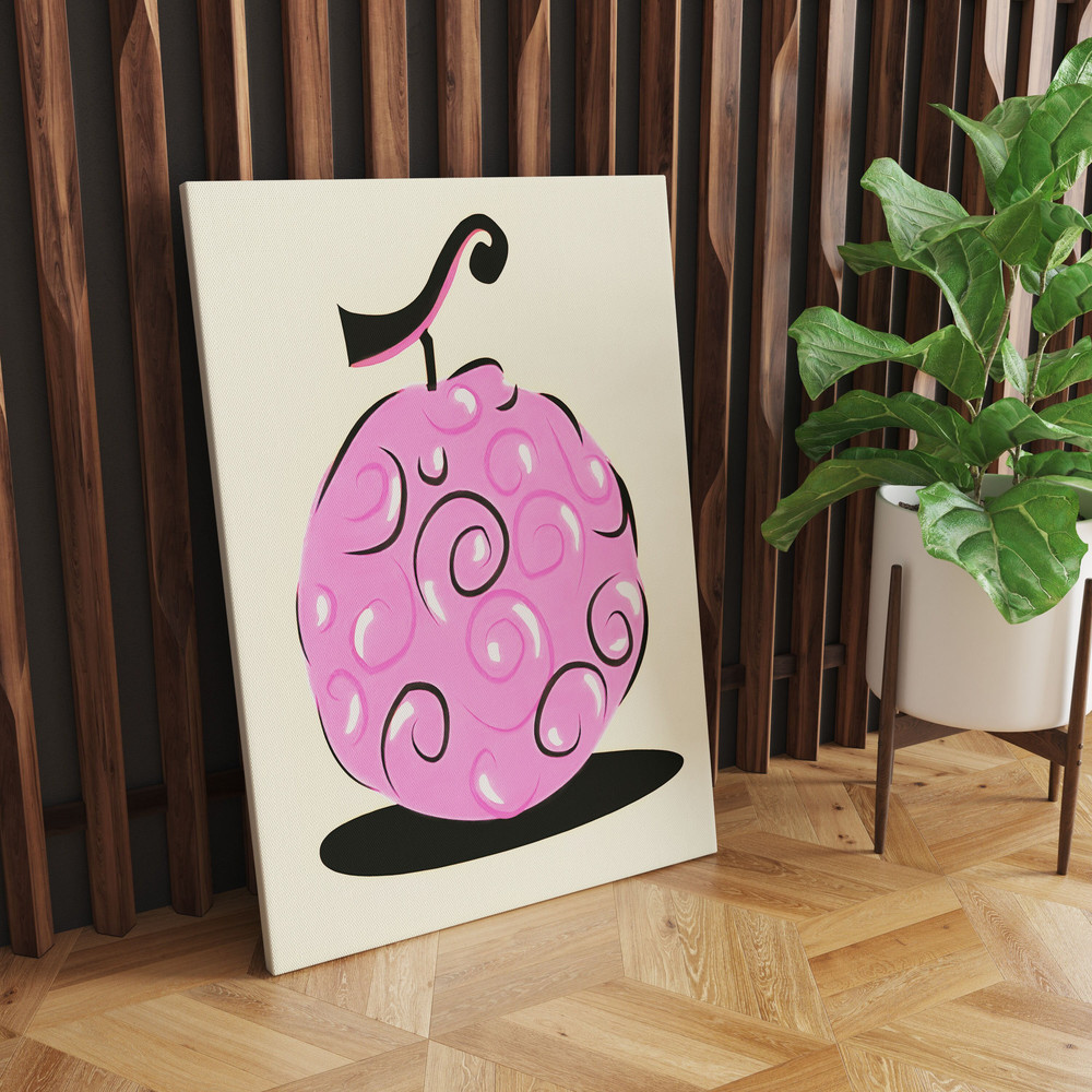 Devil's Food Prepared with Dragon Fruit, Presenting an Exotic Adventure Wall Art Decor Canvas 4.jpg