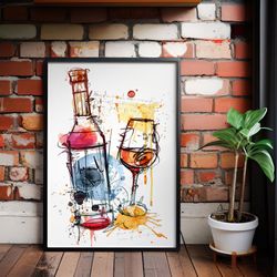 kitchen wall art, kitchen canvas wall art, kitchen prints, kitchen artwork, ready to hang