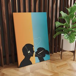 music vintage poster, lose your mind find your soul vintage print, gift for her 2