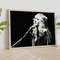 Stevie Nicks Canvas Poster, Black and White, Vintage Poster, Retro Wall Art, Stevie Nicks Art, Canvas wall art, Retro poster.jpg