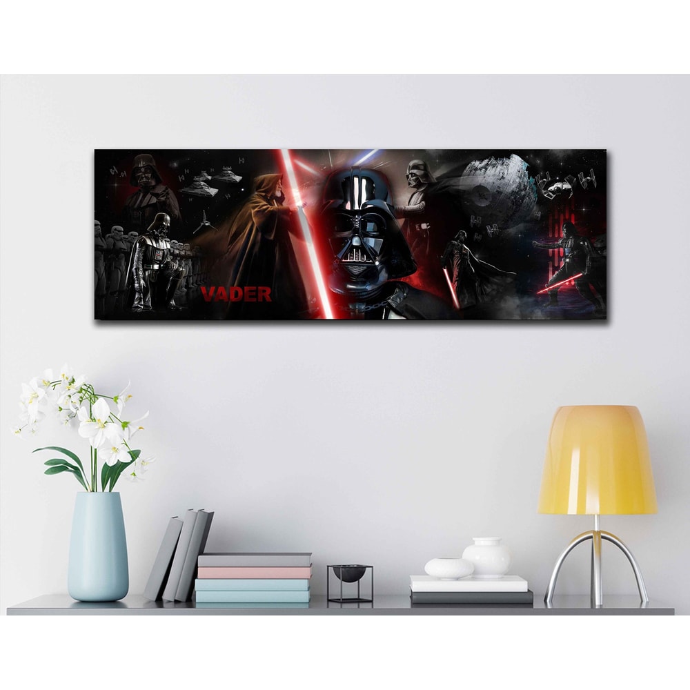 Darth Vader Canvas Print - Star Wars - Wall Art, Sports Art Print, Kids Decor, Man Cave, Canvas Art, Gift, Sci-Fi Poster.jpg