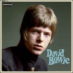david bowie (self titled) album cover poster