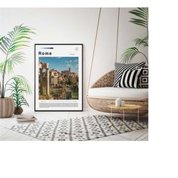 rome print, poster, wall art, artwork, photo, photography, cover, newspaper,america,poster,newspaper cover