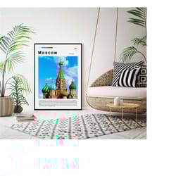 moscow print, poster, wall art, artwork, photo, photography, cover, newspaper,europe,poster,newspaper cover