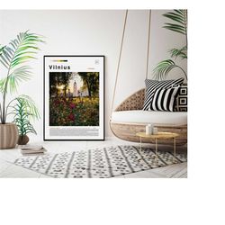 vilnius print, poster, wall art, artwork, photo, photography, cover, newspaper,europe,poster,newspaper cover