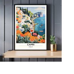 capri print | italy travel print