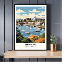 newport print | newport travel print | poster rhode island