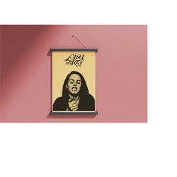 vintage lana del rey canvas print, lana del rey smoking poster