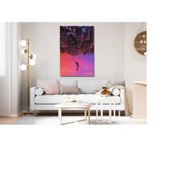 miles morales poster, spiderman canvas, miles morales canvas print, spiderman movie print, spiderman movie poster print,