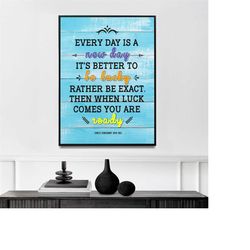 every day is a new day | vintage poem print | poster | poetry poster | literature | english | famous poetry