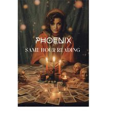 psychic reading by phoenix 1 question, tarot card, tarot reading ,future same day reading love, fiances. relationship ta
