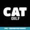 Cat Dilf - Sublimation-Ready PNG File