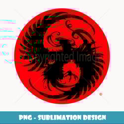 rising phoenix bird - signature sublimation png file