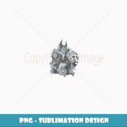 disney villains faded head mashup - stylish sublimation digital download