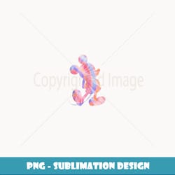 disney mickey mouse silhouette 90s tie dye - trendy sublimation digital download