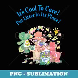 care bears it's cool to care - elegant sublimation png download