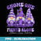 s Alzheimers Disease Awareness Month Purple Ribbon Gnomies - PNG Sublimation Digital Download