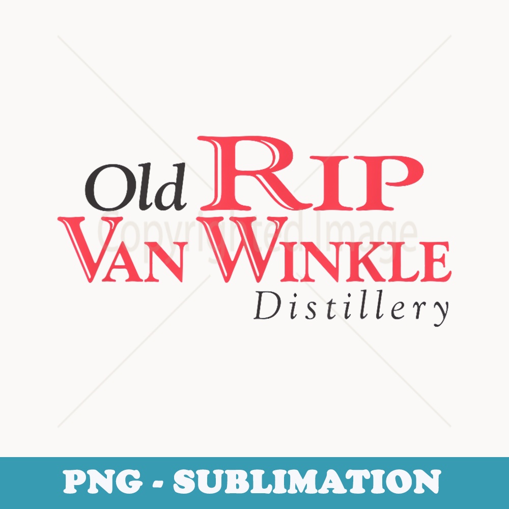 Old Rip Van Winkle Distillery Bourbon Whiskey Tour - Premium PNG Sublimation File