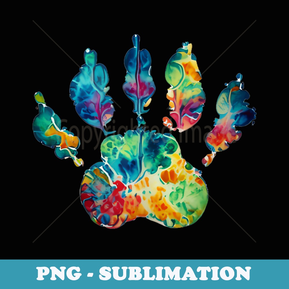 dog paw cat claw animal prints tracks nature best friend - High-Resolution PNG Sublimation File